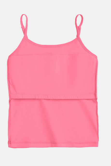 YouGotPlanB Girls Cotton Padded Camisole (Pack of 2) - Multicolor — image 4